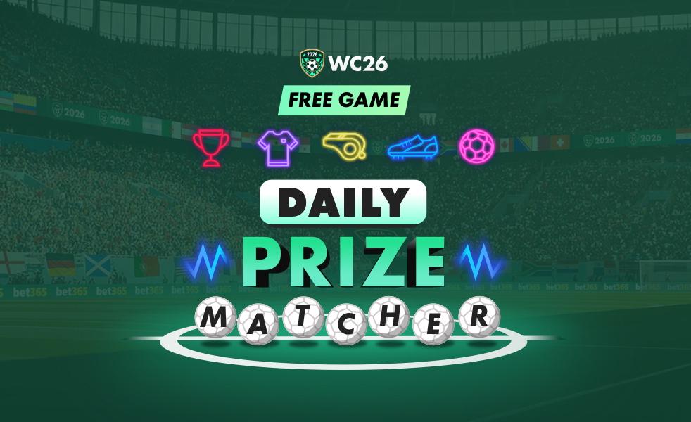 bet365 Daily Prize Matcher World Cup banner